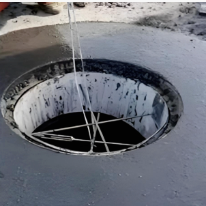 陆河速干C60快硬钢纤维混凝土桥梁伸缩缝修补料黑色井周快凝水泥